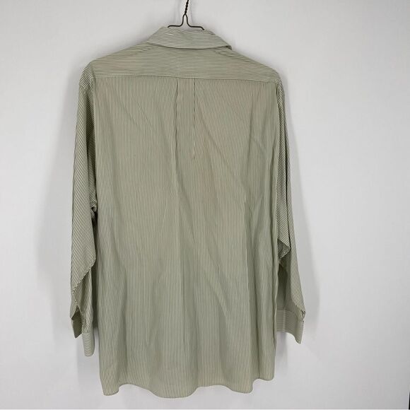 Brooks Brother Men’s Striped Long Sleeve Button Front Dress Shirt size 16.5 - Picture 4 of 4